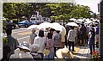 つくば市での街頭遊説