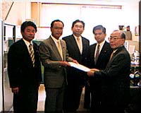 建設省河川局への要望活動