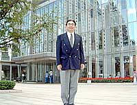 太田市役所前で井手県議