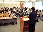 石井啓一県代表（衆議院議員）を中心に開催された県本部議員総会