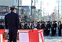 日立市消防出初め式