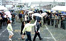 樫村千秋日立市長候補は無投票当選