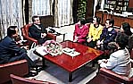 知事と女性局との懇談会