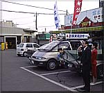 鹿嶋市での政策キャラバン