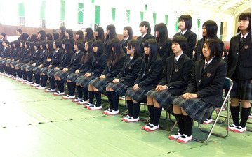 県立多賀高校入学式