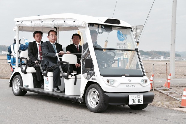 自動運転サービスの実証実験
