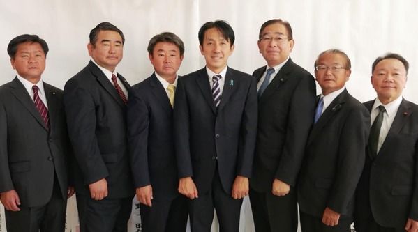 石井あきまさ候補と公明党議員団