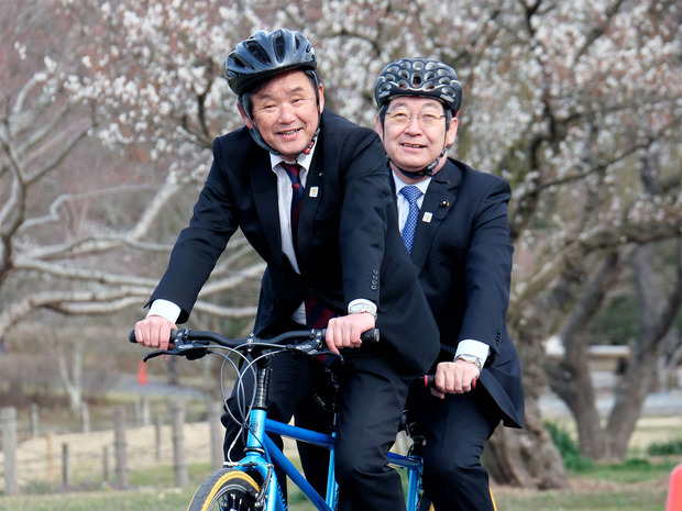 タンデム自転車試乗会