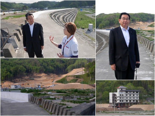 田老地区“学ぶ防災”を体験