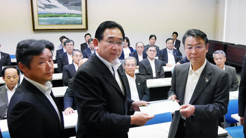 ＪＡいばらきグループからの要請を受ける井手よしひろ県議