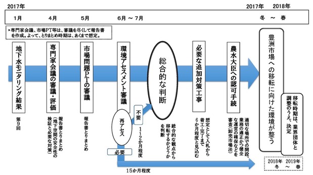 豊洲問題のロードマップ