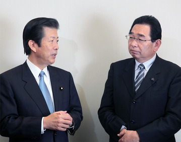 山口代表との意見交換