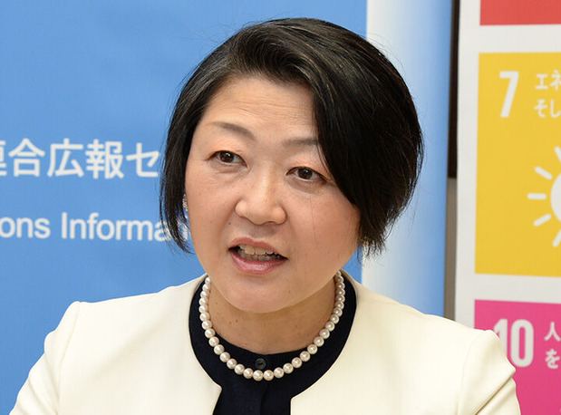 国連広報センター所長の根本かおる氏