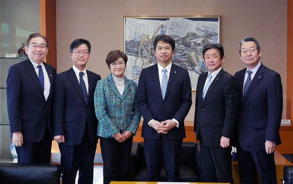 大井川知事との意見交換