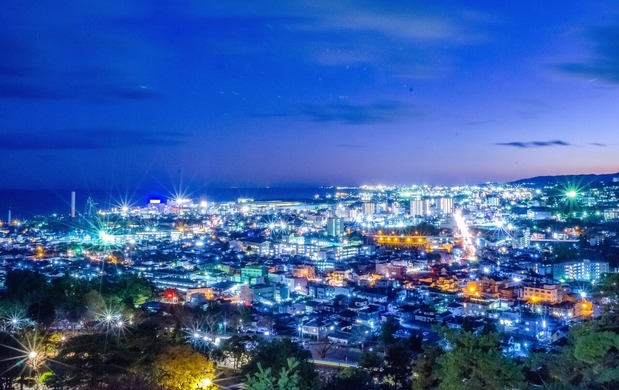 かみね公園からの夜景