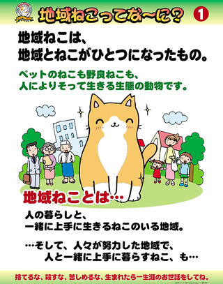 地域ねこ啓発パンフ