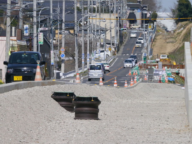旧日立電鉄線跡地＜水木駅北側＞