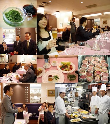 新宿伊勢丹での特別食事会