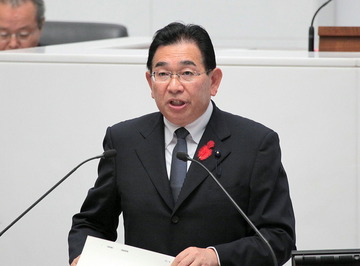 井手よしひろ県議会の代表質問039