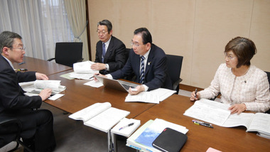 平成２７年度予算内示会
