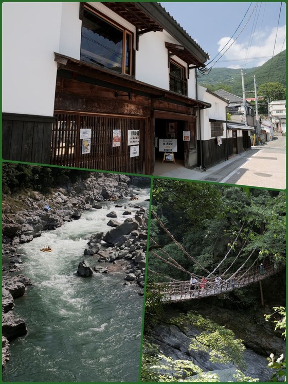 徳島県三好市を県外調査