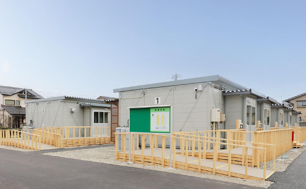プレハブ仮設住宅
