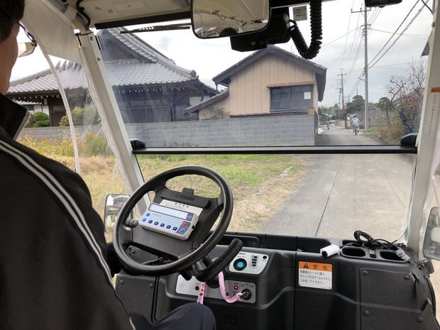 道の駅ひたちおおた自動運転実証実験