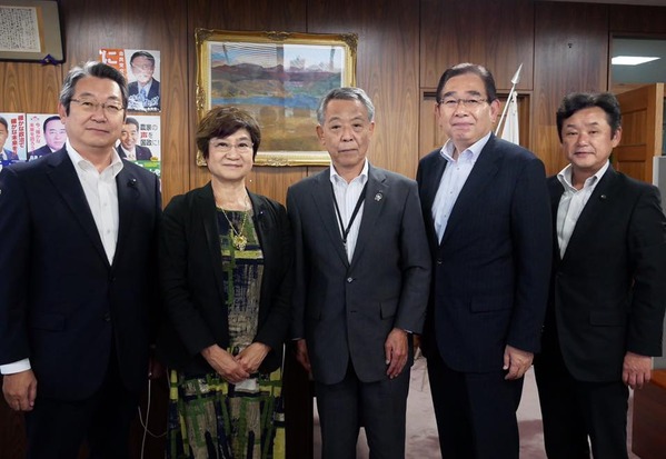 農協5連・佐野治会長を表敬訪問