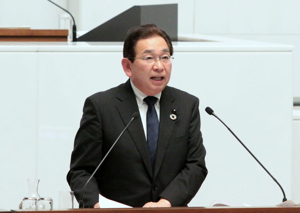 県議会代表質問＜井手よしひろ＞
