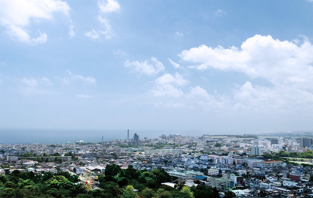 日立市の遠景