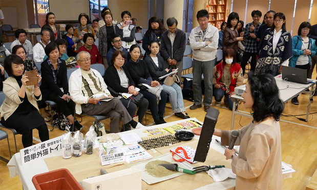 ＮＰＯねこだすけ工藤久美子氏の講演