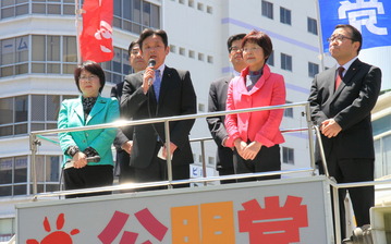 憲法記念日街頭演説