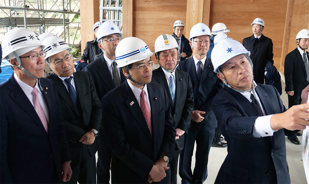 水戸城大手門復元工事