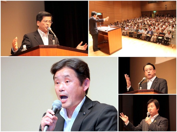 高崎進県議の県政報告会