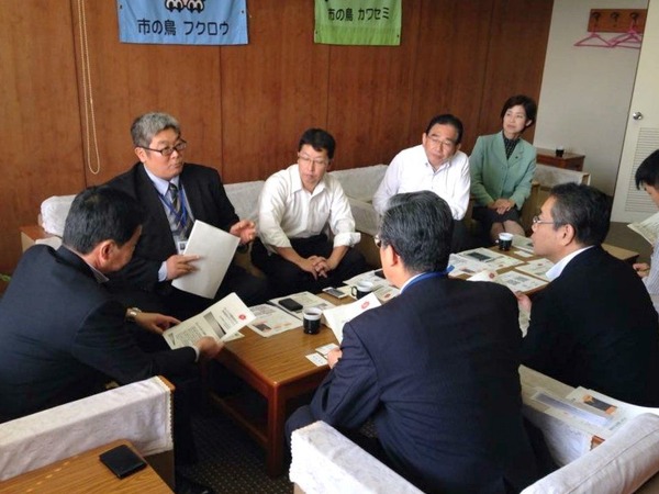 取手市長との意見交換