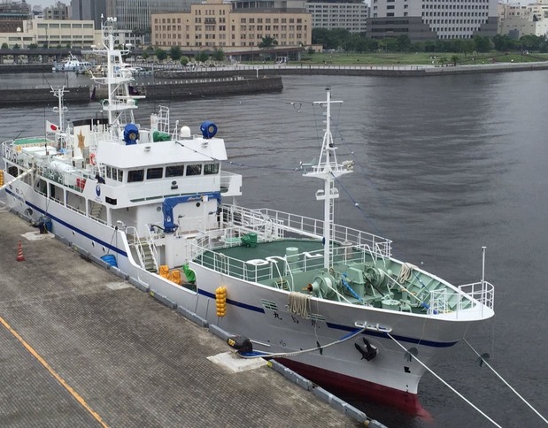 県立海洋高校実習船「鹿嶋丸」