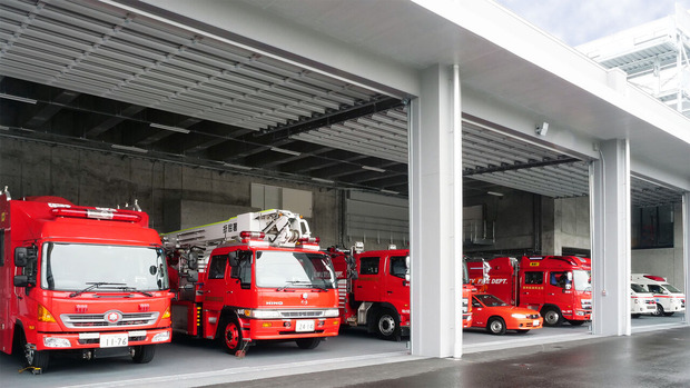 日立市南部消防車