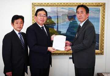 日本原電へ確認書提出