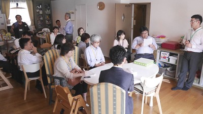 シングルマザー向けシェアハウスの視察