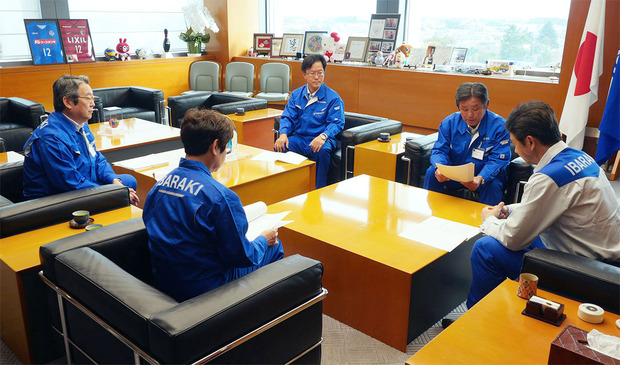大井川知事への要望活動