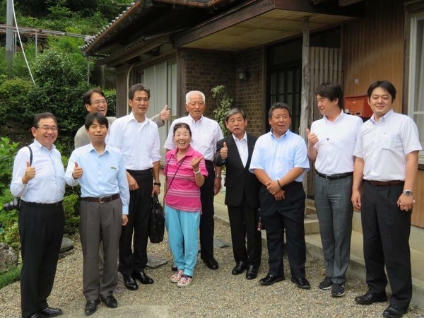 徳島県上勝町の彩農家を訪問