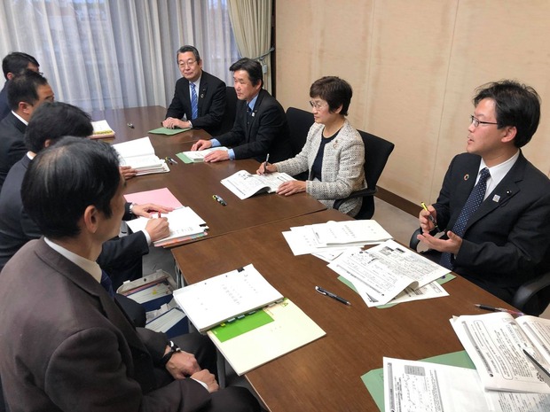 県議会公明党への予算内示