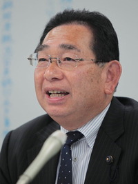 県議選公認発表記者会見