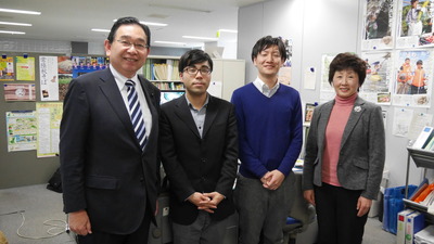 茨城県版地域おこし協力隊ＥＰＯＣＨのお二人と