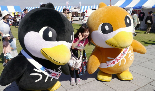 日立のうかる君：ゆるキャラ・グルメフェスティバルin横浜